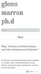Mobile Screenshot of glennmarron.com